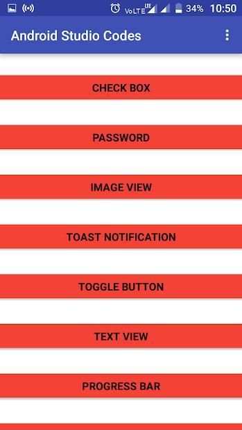Studio Codes for Android screenshot 1