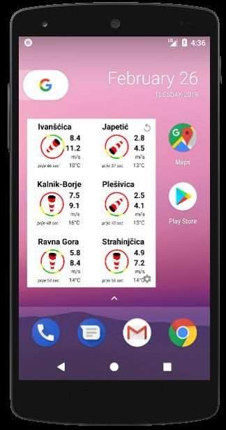 MMS4 Meteo Widget screenshot 7