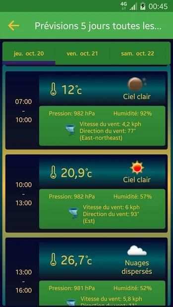 Maroc Météo screenshot 2