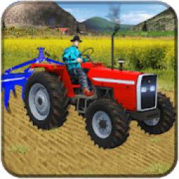 Real Tractor Driving Games 2019 New: Offroad Drive