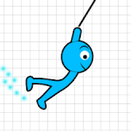 Stickman hook Swing happy आइकन