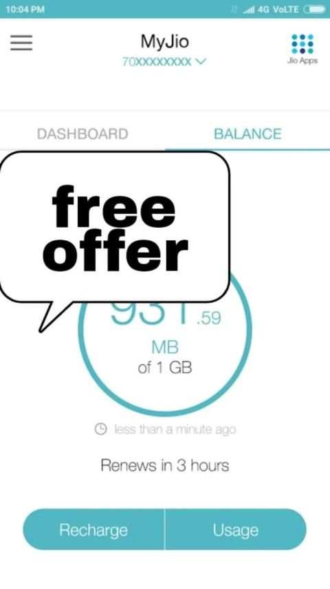 Free My Jio App 2019 Info screenshot 3