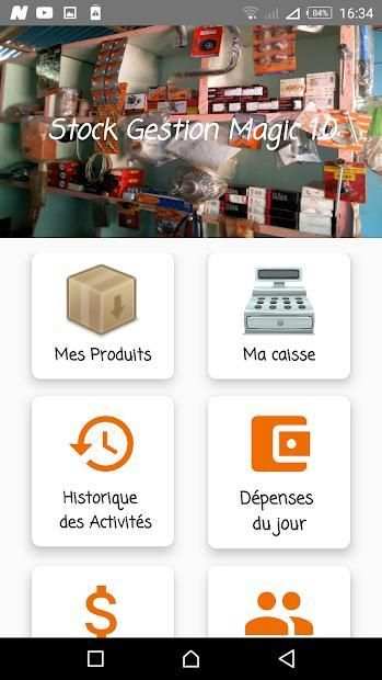 Stock Gestion Magic 2 تصوير الشاشة