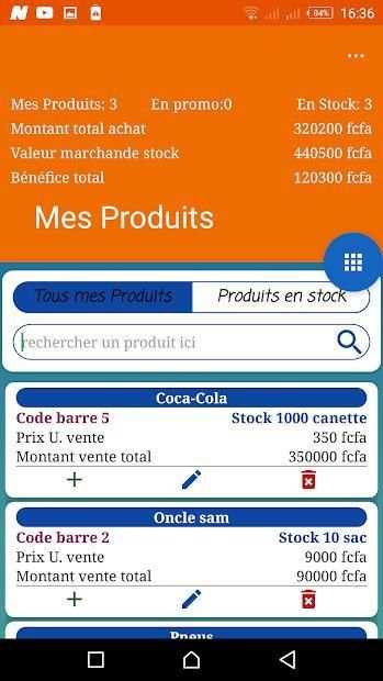 Stock Gestion Magic 1 تصوير الشاشة