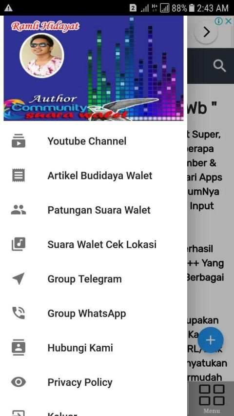 Suara Walet Super screenshot 1