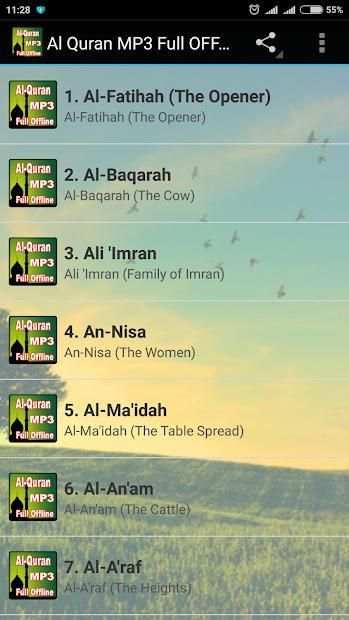Al Quran MP3 Full Offline screenshot 2