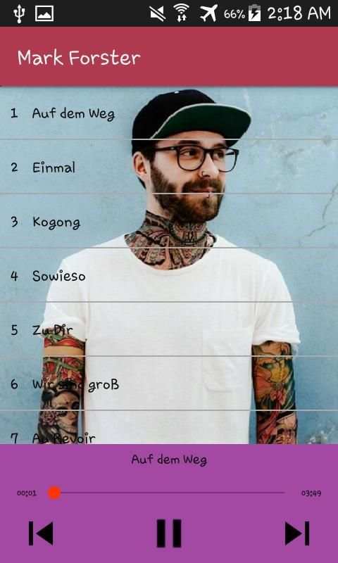 best Mark Forster songs screenshot 1