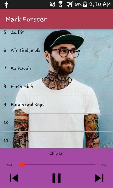 best Mark Forster songs screenshot 4