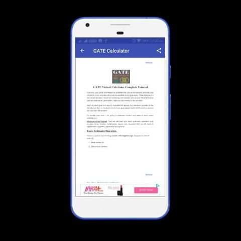 GATE 2019 Calculator स्क्रीनशॉट 7