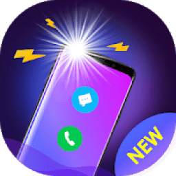 Calling Flashlight: Flash blinking on call & SMS