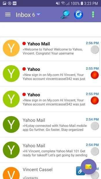 Email App for Multiple Providers 2 تصوير الشاشة