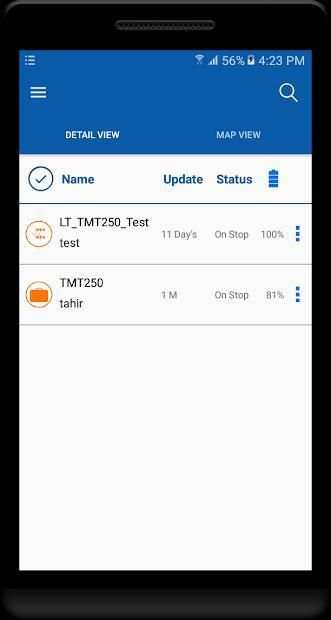 Mini Tracker Mobile Application screenshot 4