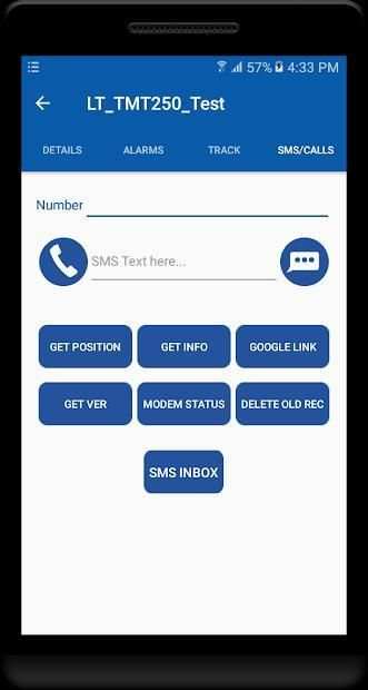 Mini Tracker Mobile Application screenshot 1