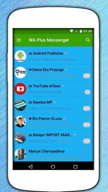 WA Plus Messenger screenshot 2