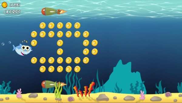 Baby Shark RUN Runner RUN स्क्रीनशॉट 1