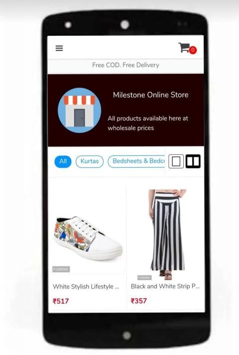 Milestone Online Store screenshot 7