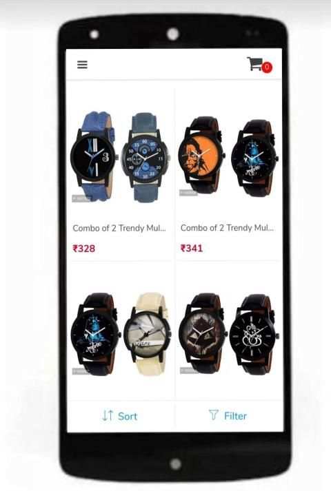 Milestone Online Store screenshot 2