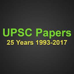 UPSC IAS Previous 25 Years Solved Papers 1993-2017