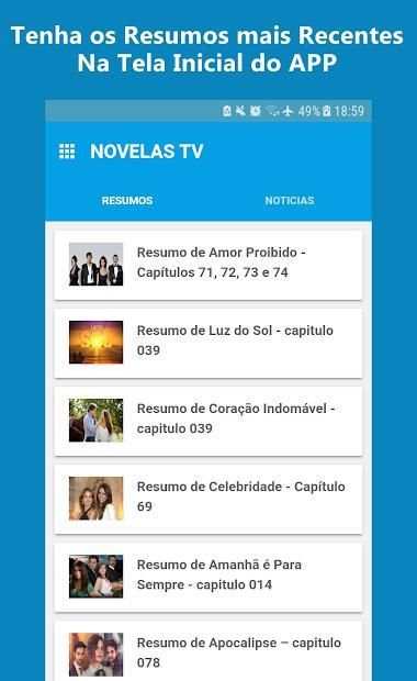 Novelas TV screenshot 1