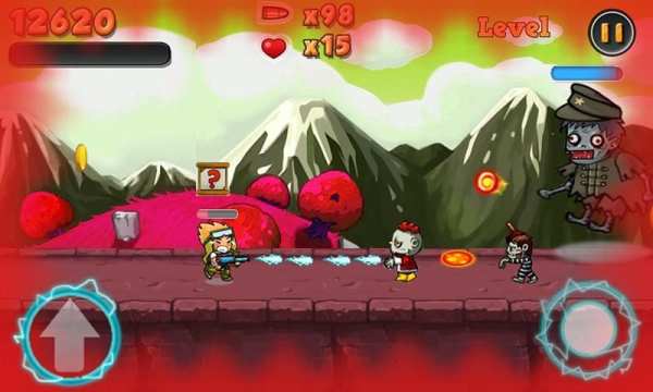 Zombie Shoot Run screenshot 1