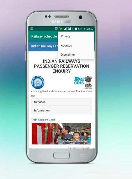 Railway Schedule -PNR, live train status screenshot 1