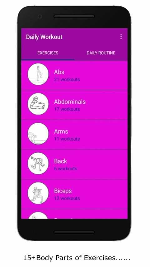 Daily Workouts screenshot 15