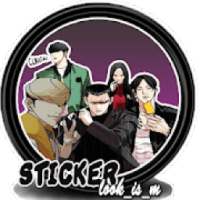 Sticker Lookism webtun WAStickerApp