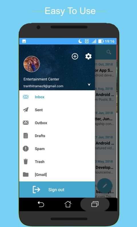 Email Box - Email Client - Email Checker स्क्रीनशॉट 4