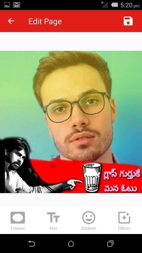 Janasena DP Maker - Photo Frames स्क्रीनशॉट 6