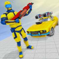 Muscles Car Robot Wars: Multi Transform Battle