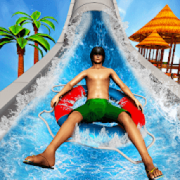 ikon Crazy Water Slide Fun Games