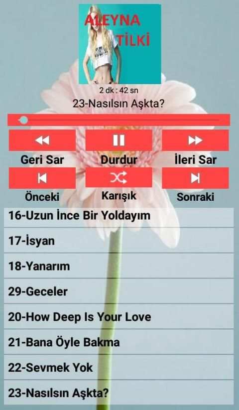 Aleyna TİLKİ Şarkıları (İnternetsiz) screenshot 4