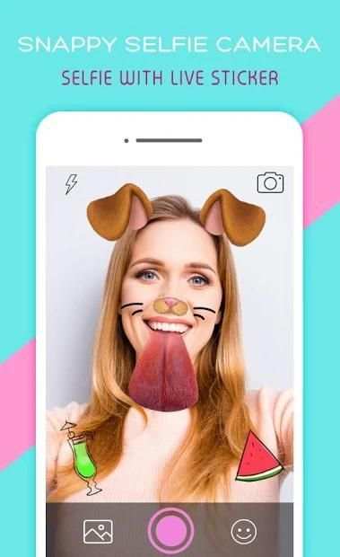 Snappy Selfie Camera Face Camera screenshot 2