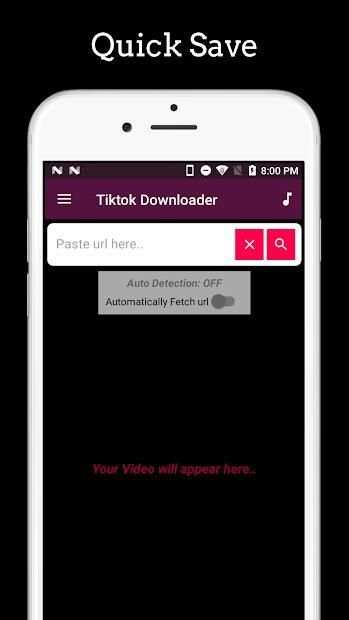 Video Saver for Tikok स्क्रीनशॉट 2