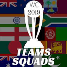 Word Cup 2019 Teams Squads, Players List, Captains