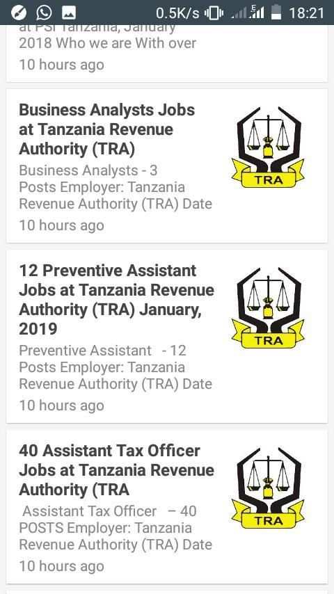 AJIRA TANZANIA स्क्रीनशॉट 2