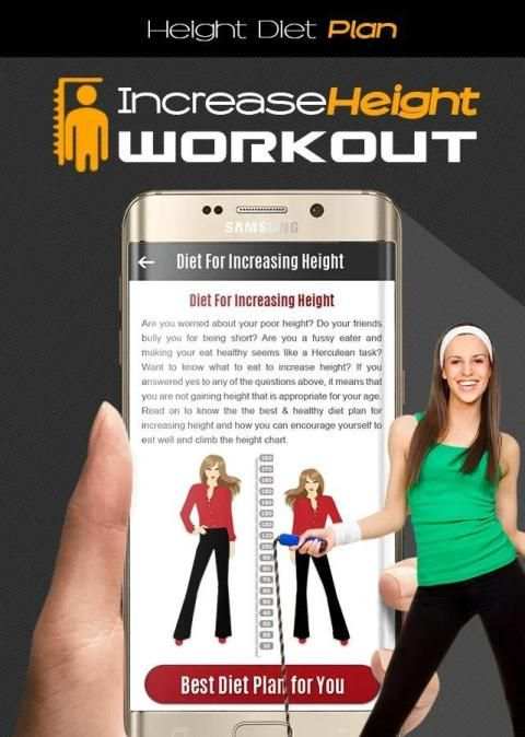 Height Increase Workout: Diet Plan स्क्रीनशॉट 2