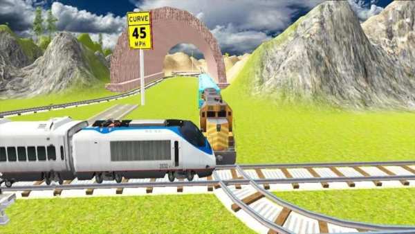 Euro Train Simulator Free 2019 screenshot 1