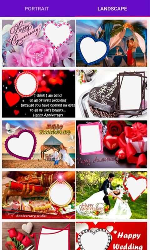 Anniversary Photo frames screenshot 3