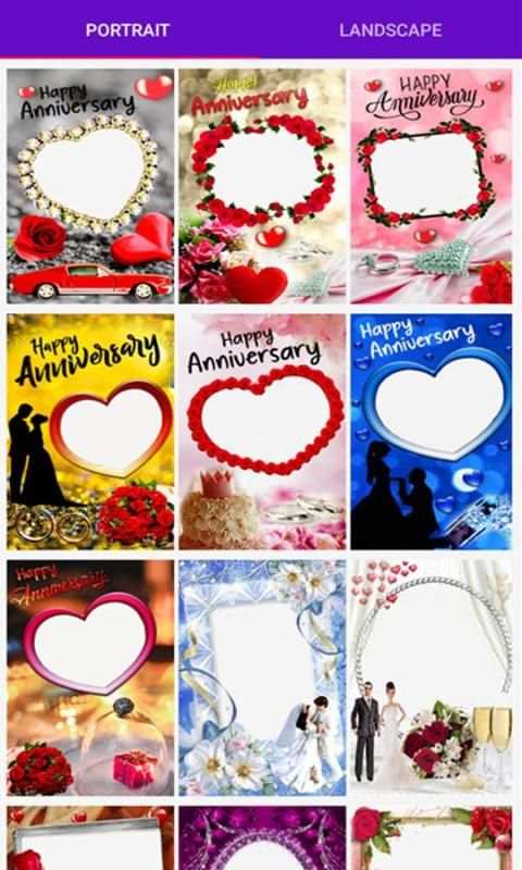 Anniversary Photo frames screenshot 4