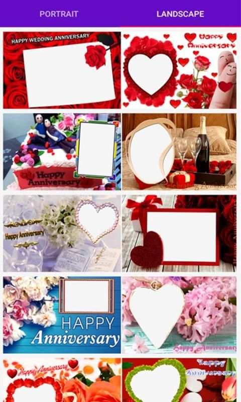Anniversary Photo frames screenshot 2