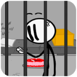 ikon Stickman Prison Escape Puzzle Game