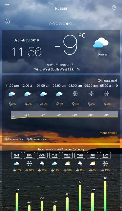 Weather Forecast स्क्रीनशॉट 7
