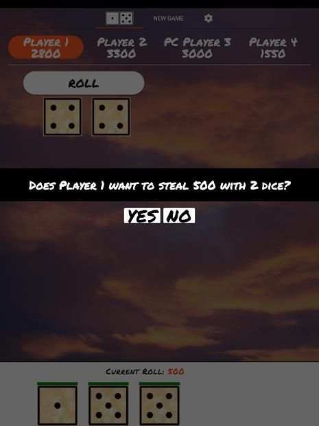 10000 - Hot Dice Game screenshot 1