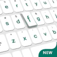 Keyboard For Chatting,Teal Color Theme keyboard on 9Apps