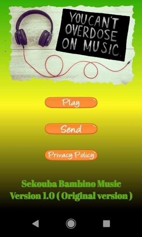 Chansons de Sekouba Bambino screenshot 1