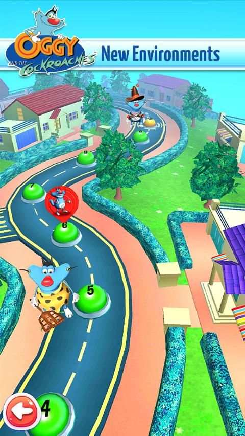 Oggy 3D Run screenshot 11