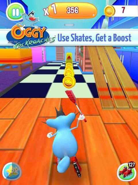 Oggy 3D Run screenshot 2