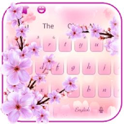 Spring Cherry Blossom Keyboard Theme आइकन