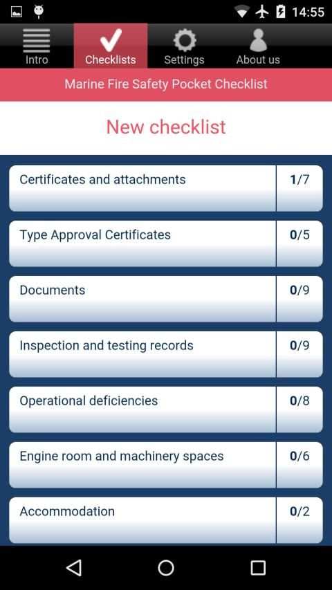 Fire Safety Pocket Checklist screenshot 6